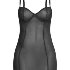 Fond De Robe Gainant En Mesh Fin Noir à Armatures -Jupe Lumine Soldes Boutique 31c7bff491fc61480d031ee6587990eedf3792b7 cmt0483 6