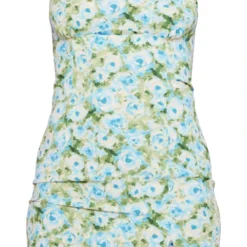 Robe Moulante Fendue Tissée Verte à Imprimé Petites Fleurs Et Découpe -Jupe Lumine Soldes Boutique 326957fb2322edd1799863ee93452b25ed6b5e35 cnd1220 5