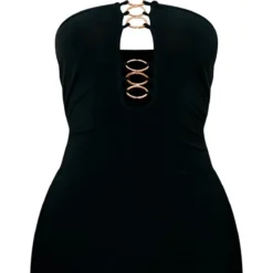 Robe Moulante Dos Nu Noire à Anneaux -Jupe Lumine Soldes Boutique 33b306040ce8f62f7c52afd61a5b80f69392f709 cnd5818 5