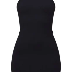 Robe Moulante Côtelée Noire à Dos Nageur Et Contours -Jupe Lumine Soldes Boutique 34647c1d882ebf146c7c2920a78c950880a76338 cmv8436 5