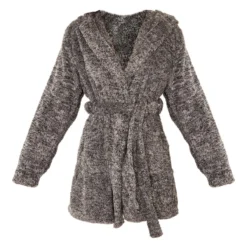 PRETTYLITTLETHING Robe De Chambre Gris Anthracite Duveteuse à Capuche 10 PRETTYLITTLETHING Robe De Chambre Gris Anthracite Duveteuse à Capuche -Jupe Lumine Soldes Boutique 3484e2d5af819e992f961b6fedec0fff183513e2 clz4463 5