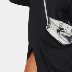 Robe T-shirt Noire Fendue Oversize Style Boyfriend -Jupe Lumine Soldes Boutique 35a10de001b604f77a27148a38563f11589d43f8 cmm8913 4