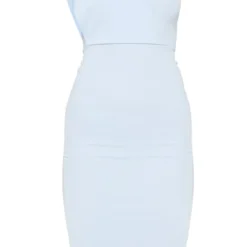 Robe Mi-longue Drapée Bleu Cendré Asymétrique -Jupe Lumine Soldes Boutique 3609ba6c434169a291799b267eed182a6cd0ea44 cmd6662 3