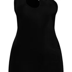 Robe Très Moulante Noire à Bretelle Asymétrique Et Découpe -Jupe Lumine Soldes Boutique 3646252ba8edf56907469ffbe04dd6c4e551a9e6 cnd2270 5