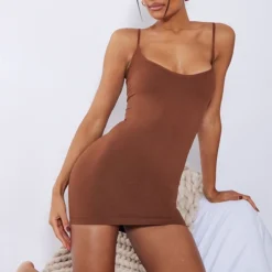 Robe Gainante Marron à Buste Ouvert 7 Robe Gainante Marron à Buste Ouvert -Jupe Lumine Soldes Boutique 37476500877683fcfb7accf1e5ce5c40817afda5 cnb2137 3