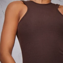 Robe Mi-longue Côtelée Chocolat à Liserés Et Dos Nageur 8 Robe Mi-longue Côtelée Chocolat à Liserés Et Dos Nageur -Jupe Lumine Soldes Boutique 376835e378b25614e4e4a3821ea5d0bb35b959de cnb1096 4