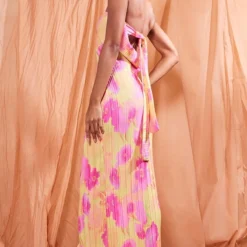 Logic Robe Bustier Longue Plissée Fleurie Multicolore à Dos Bénitier 7 Logic Robe Bustier Longue Plissée Fleurie Multicolore à Dos Bénitier -Jupe Lumine Soldes Boutique 383c751c41ff614b5b0efcec27f368420cc13263 cne3458 3