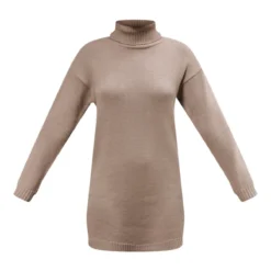 Robe Pull Café Au Lait Basique En Maille Tricot à Col Roulé 9 Robe Pull Café Au Lait Basique En Maille Tricot à Col Roulé -Jupe Lumine Soldes Boutique 3a14d1689c1e1cbdd9b22abd380923945c63fff4 cmz8160 5