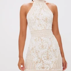 Robe Moulante Blanche Crochet Col Haut -Jupe Lumine Soldes Boutique 3a19fa0e4aee0c197571acc2573795c82d4ab254 CLT6167 1 1