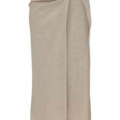 Robe De Plage Longue Effet Lin Sable à Fente Latérale Et Empiècements Dorés -Jupe Lumine Soldes Boutique 3b2e0bf3adf7a7d27f90cf8759e432462308d7a2 cnd4508 5