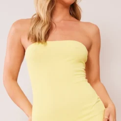 Logic Robe Bustier Longue Jaune Citron En Maille Côtelée Texturée 8 Logic Robe Bustier Longue Jaune Citron En Maille Côtelée Texturée -Jupe Lumine Soldes Boutique 3b6ce4c705c27f21d9c3d0655da724b6823714fe cne8480 4