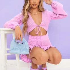 Robe Moulante Brodée Lilas Imprimé Petites Fleurs à Jupe Froncée -Jupe Lumine Soldes Boutique 3b7912a29aea465ac2b291e85ce010918db44ee0 cmy1620 4