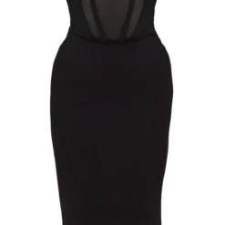 Robe Mi-longue Corset Bandage Noir à Barre En V 9 Robe Mi-longue Corset Bandage Noir à Barre En V -Jupe Lumine Soldes Boutique 3bd81f8beb31008f733263ea9863e3ee9d4e1ee1 cnd3538 5