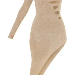 Robe Asymétrique Dorée En Maille Tricot Pailletée 9 Robe Asymétrique Dorée En Maille Tricot Pailletée -Jupe Lumine Soldes Boutique 3eafbb61764fa255766c691c88951ad05617eb59 cnc3257 5