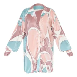 Robe Chemise Plissée Gris Anthracite à Imprimé Abstrait Et Ourlet Volanté -Jupe Lumine Soldes Boutique 3fcfc65656b640d4356fdc1ae54fc4150a81a5d2 cne2696 5