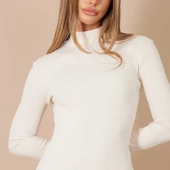 Robe Mi-longue Côtelée Crème à Col Haut Et Manches Longues 8 Robe Mi-longue Côtelée Crème à Col Haut Et Manches Longues -Jupe Lumine Soldes Boutique 41a9a3ff31ae57d3924906e66ad2937e3835fcf4 cnc8351 4