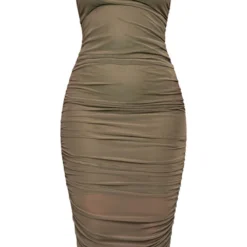 Robe Longue En Mesh Très Froncé Kaki Croisée Sur Le Cou 9 Robe Longue En Mesh Très Froncé Kaki Croisée Sur Le Cou -Jupe Lumine Soldes Boutique 424009560deff7ab42b4b4cd5502668e660f6c1f cnc6168 5