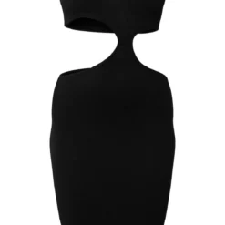 Robe Mi-longue En Maille Tricot Noire à Grosses Découpes 9 Robe Mi-longue En Maille Tricot Noire à Grosses Découpes -Jupe Lumine Soldes Boutique 449e51f41336806a1d704f6f669199104a5dfaa2 cnb3761 5