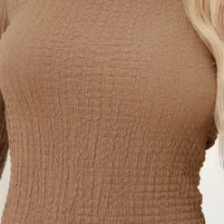 Robe Mi-longue Texturée Taupe à Manches Longues Et Dos Ouvert 8 Robe Mi-longue Texturée Taupe à Manches Longues Et Dos Ouvert -Jupe Lumine Soldes Boutique 45c877185d3a6406e33782be7c43a8fe944bf710 cnd4027 4