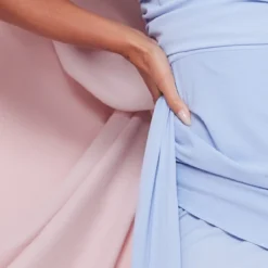 Robe Moulante Asymétrique Bleu Clair Drapée à Manche Bouffante 8 Robe Moulante Asymétrique Bleu Clair Drapée à Manche Bouffante -Jupe Lumine Soldes Boutique 476473c490431a1ec73cdd432770214f668f268f cnd4304 4