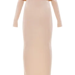 Robe Moulante Longue En Acétate Gris Pierre à Manches Longues Et Col Bardot -Jupe Lumine Soldes Boutique 47b7e670507182d9ea1c224f226a4282e70b87f3 cnd7640 5