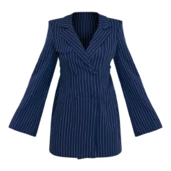 Robe Blazer Bleu Marine Froncée Et Découpée Dans Le Dos à Rayures Et Double Boutonnière 9 Robe Blazer Bleu Marine Froncée Et Découpée Dans Le Dos à Rayures Et Double Boutonnière -Jupe Lumine Soldes Boutique 48f6123409805a8f1202b8aa28c8f9829096ceb9 cnb7400 5