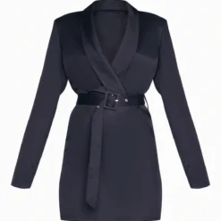 Robe Blazer Noire à Ceinture Et Décolleté -Jupe Lumine Soldes Boutique 4b6166f46051c372e6c0f0d010bd6812375228b9 cnc2334 5