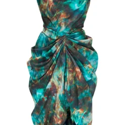 Robe Mi-longue Satinée Verte Imprimée à Col Bénitier Et Côté Froncé 9 Robe Mi-longue Satinée Verte Imprimée à Col Bénitier Et Côté Froncé -Jupe Lumine Soldes Boutique 4bb927b8a472433dd754f027813568aa2f00ad14 CMM5294 5