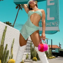 Mini-robe Turquoise En Maille Crochet à Sequins 7 Mini-robe Turquoise En Maille Crochet à Sequins -Jupe Lumine Soldes Boutique 4bbf835cd9cf34c229f541db666ce79eea96ee97 CNC5859 3