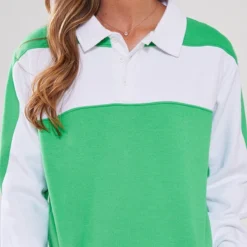 Robe Sweat Vert Vif à Col Polo Et Rayure -Jupe Lumine Soldes Boutique 4fa3ca775c0e447927a415ccc6b5ef731ced6290 cnb1049 4