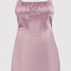 Robe Moulante Mauve Satinée à Liserés Et Dos Nu Noué -Jupe Lumine Soldes Boutique 4fe1f573dc3c5d55d44d57a1b0e2dc0ba954ae52 cnd0354 5