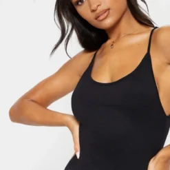 Robe Longue Noire à Bretelles Et Côtés échancrés -Jupe Lumine Soldes Boutique 51759df63470399f8312a174f549024cc5ee6d81 CMB9864 5