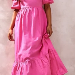 Robe Longue En Maille Tissée Rose Vif à Manches Bouffantes Et Col Carré 8 Robe Longue En Maille Tissée Rose Vif à Manches Bouffantes Et Col Carré -Jupe Lumine Soldes Boutique 54ac9800f45811b4e5d47aa1cb64311f7715f5a7 cnd2036 4