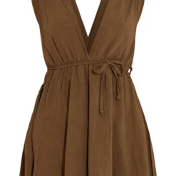 Robe Droite Kaki Effet Lin Sans Manches à Lien Noué Sur La Taille 9 Robe Droite Kaki Effet Lin Sans Manches à Lien Noué Sur La Taille -Jupe Lumine Soldes Boutique 5572a9622f2de234b824614c736e15e769b60f2c cmz1785 6