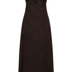 Robe Longue Froncée Noire Fendue à Bretelles Et Coutures 9 Robe Longue Froncée Noire Fendue à Bretelles Et Coutures -Jupe Lumine Soldes Boutique 55b84e635999613c3f4a8e591690e6e206569dbc cnd4286 5