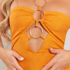 Robe Moulante En Effet Lin Orange à Anneaux Et Dos Nu 8 Robe Moulante En Effet Lin Orange à Anneaux Et Dos Nu -Jupe Lumine Soldes Boutique 5637b91cd5a178f4809764b6d5cfff6043a782fd cne1381 4