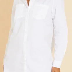 Robe Chemise Blanche à Manches Longues 8 Robe Chemise Blanche à Manches Longues -Jupe Lumine Soldes Boutique 56570778a1e2d0228af1523203624a66972d7470 cmt6177 5