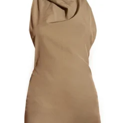 Robe Moulante Kaki Dos Nu à Col Bénitier Montant -Jupe Lumine Soldes Boutique 571a00a9e283fd71d576f16326dfdfe1c013a4fe cne1025 5