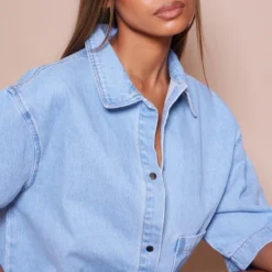 Robe Droite Oversize En Jean Bleu Clair Délavé 8 Robe Droite Oversize En Jean Bleu Clair Délavé -Jupe Lumine Soldes Boutique 5a7e1ebc9da1f5440a6a0e3aaea73759f1eda82b cnd5791 4