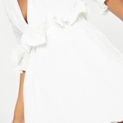 Robe Patineuse Blanche Plissée à Volants 9 Robe Patineuse Blanche Plissée à Volants -Jupe Lumine Soldes Boutique 60d0da139fc65f4536fbc010c5c2c15521165d0a clw7888 5