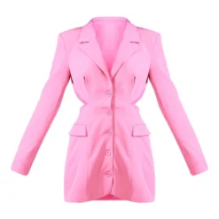 Robe Blazer Découpée Rose Vif à Dos Ouvert 9 Robe Blazer Découpée Rose Vif à Dos Ouvert -Jupe Lumine Soldes Boutique 6162d253c9deff644b7bdec0c938c034bb7f4eff cnd2186 5