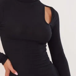 Logic Robe Moulante Côtelée Noire Découpée à Manches Longues 8 Logic Robe Moulante Côtelée Noire Découpée à Manches Longues -Jupe Lumine Soldes Boutique 63728153f8672a54c34fe2ab083573be518e3ab5 cnb7251 4