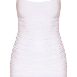 Robe Moulante Froncée Sans Manches Blanche Moulante -Jupe Lumine Soldes Boutique 645c470312233ba217efa5cf7464b80042a1ec1a cmf0555 6