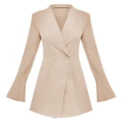 Robe Blazer Sauge à Double Boutonnière Et Manches Flûtes -Jupe Lumine Soldes Boutique 6747d457b4728ef24eeaefa65c398d8dfb55e840 cnd6341 5