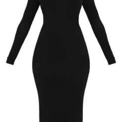 Robe Mi-longue Noire En Jersey à Noeud Sous Le Buste -Jupe Lumine Soldes Boutique 68217ac1cbecdce815f1763d43577fa4c56e5af0 cnc9056 5