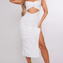 Robe Longue Blanche Découpée Brodée à Bretelles Et Buste Froncé 7 Robe Longue Blanche Découpée Brodée à Bretelles Et Buste Froncé -Jupe Lumine Soldes Boutique 68477daa95a83bead9db89914cdae11abfb97f71 cnd8929 3