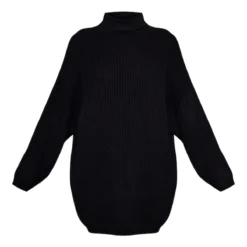 Robe Pull En Maille Tricot Noir Profond à Col Roulé -Jupe Lumine Soldes Boutique 6ba6938de960c68812799c19e4ef65a8fa7f0d84 cnc0962 5