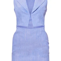 Robe Moulante Style Gilet Bleue Effet Lin à Découpes 9 Robe Moulante Style Gilet Bleue Effet Lin à Découpes -Jupe Lumine Soldes Boutique 6cc421c10d12814cea898be414539515d361830f cne7696 5