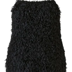 Robe Droite En Fausse Fourrure Noire à Bretelles Fines -Jupe Lumine Soldes Boutique 6cce5868b82514c5abf454867671aaca15ac9a8f cnb9594 5