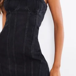 Mini Robe En Jean Délavé Noir à Coutures Apparentes 8 Mini Robe En Jean Délavé Noir à Coutures Apparentes -Jupe Lumine Soldes Boutique 6f2c91e62d3f838072cc841dd5a2d9a2080d0be1 cnb1720 4